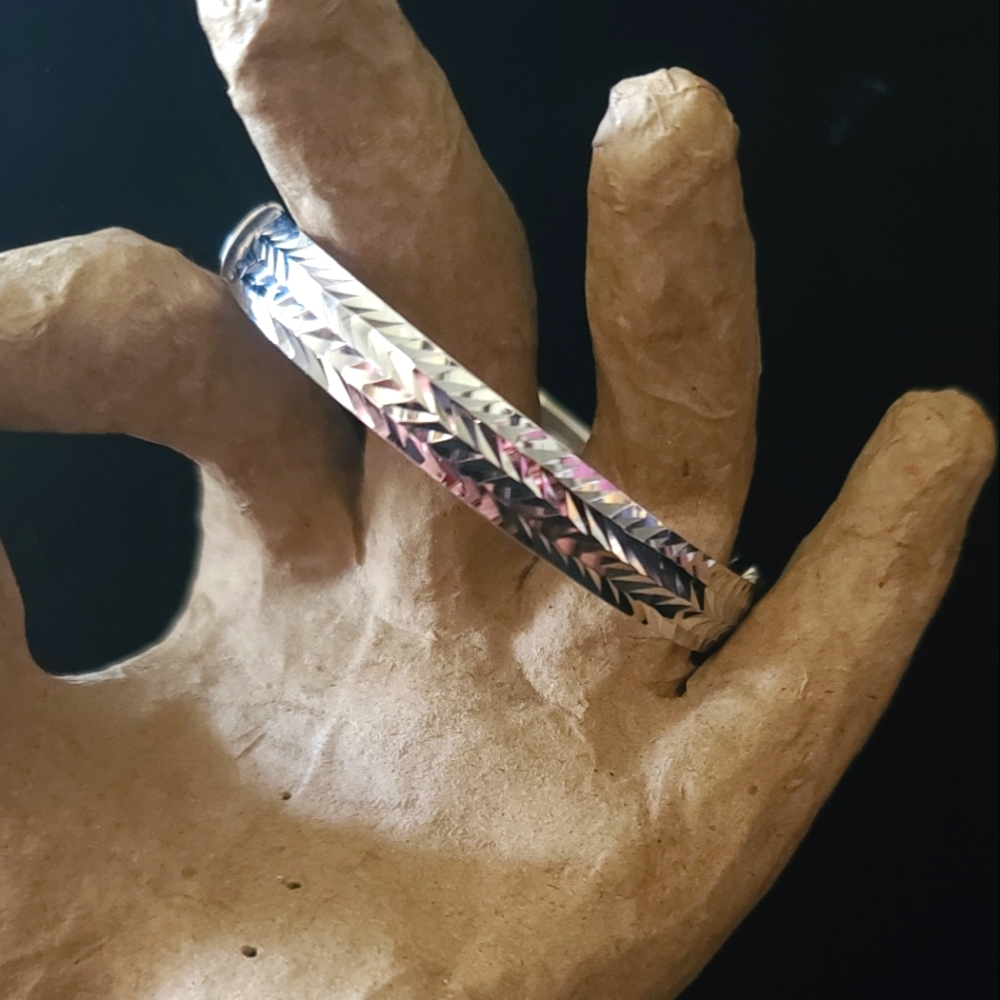 Sterling Silver Bangle